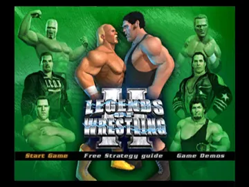 Legends of Wrestling 2 (USA) screen shot title